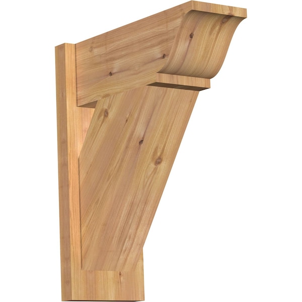 Ekena Millwork Traditional Smooth Traditional Outlooker, Western Red Cedar, 7 1/2"W x 18"D x 22"H OUT08X18X22TRA01SWR - main